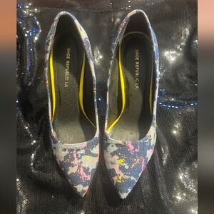 Shoe Republic LA Black Stiletto Heels